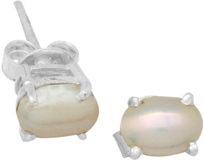 

YugshaJewels Elegant YJE-1921 Pearl Sterling Silver Stud Earring