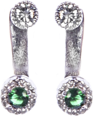 

Mistos J Bali Cubic Zirconia Sterling Silver Drop Earring