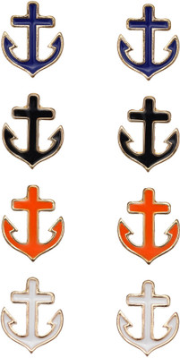 

Aaishwarya Cool Anchor Set (Pack of 4) Alloy Earring Set