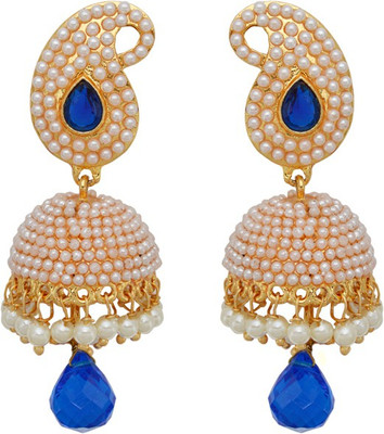 

Moshiv MSV-341 Pearl Alloy Jhumki Earring