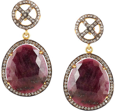 Jewels of Jaipur TER-194 Silver Drop Earring