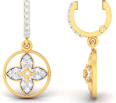 

Jisha The Taashi Yellow Gold 18kt Diamond Clip-on Earring
