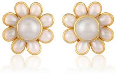 60% OFF on Ratnakar White Pacchi Stud Copper Stud Earring 60% OFF on Ratnakar White Pacchi Stud Copper Stud Earring
