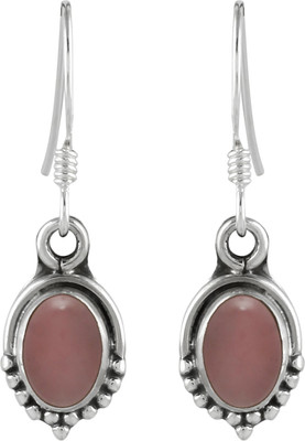

Abhooshan Precious Stone Quartz Sterling Silver Dangle Earring