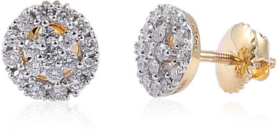 

Jisha Yellow Gold 18kt Diamond Stud Earring
