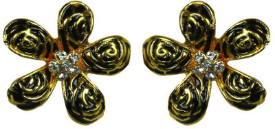 

Bezel Sparkle Delight Alloy Stud Earring