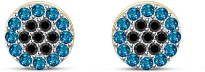 

Anopchand Tilokchand Jewellers Bow Knot Screw Cubic Zirconia Silver Stud Earring