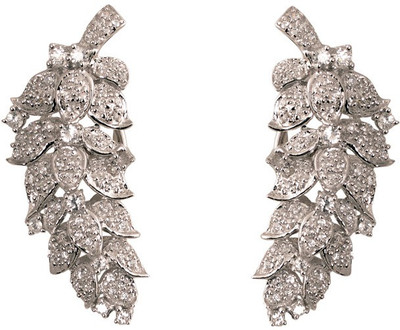 

Sakshi Circle of life Zircon Silver Drop Earring