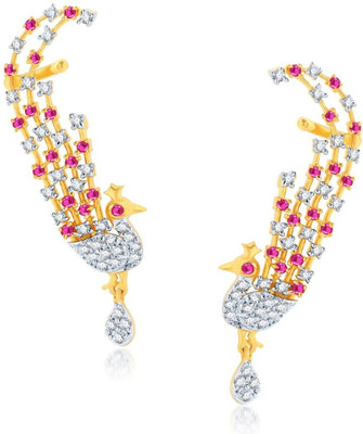 

Sukkhi Cubic Zirconia Alloy Cuff Earring
