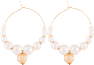 

Kshitij Jewels Fun Circle Alloy Hoop Earring
