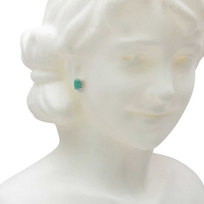 Johareez Silver Stud Earring