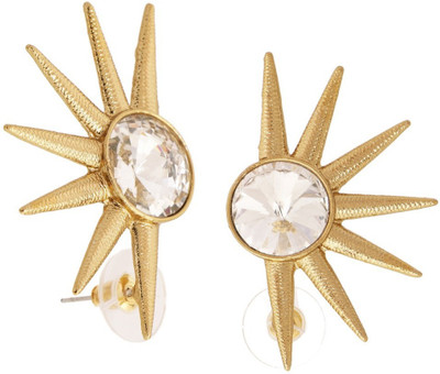 

the jewelbox Cz Star Ear Cuff Crystal Copper Stud Earring