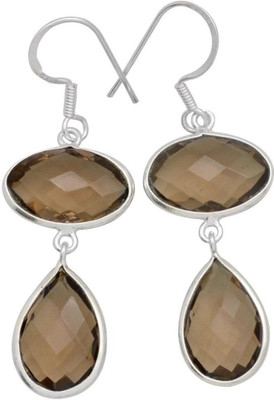 

YugshaJewels Forever YJE-1615 Quartz Sterling Silver Dangle Earring