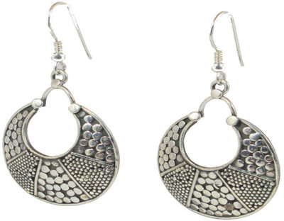 

Elotic Indian Delight Twenty Two Silver Dangle Earring