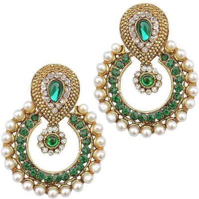 JEWELS GURU Diva Style Zircon Alloy Drops & Danglers