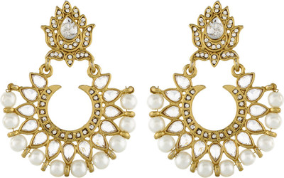 

Aarushi Memorable Cubic Zirconia Alloy Chandbali Earring