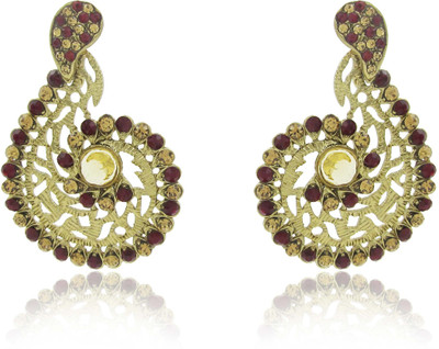

Jeweltech Wedding Designer Princess Delight Crystal Alloy Dangle Earring