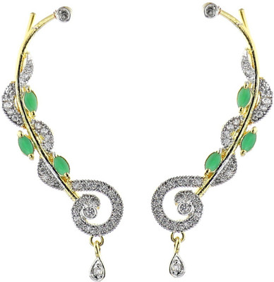 

You Bella Designer Cubic Zirconia Alloy Cuff Earring