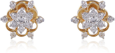 

Jisha Valetine Yellow Gold 14kt Diamond Stud Earring