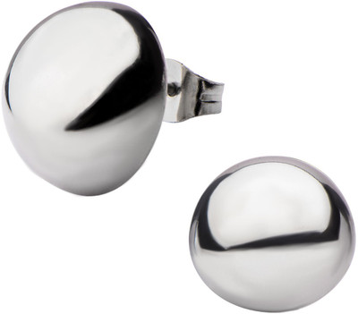 

Inox Jewelry 14mm Round Dome Stainless Steel Stud Earring