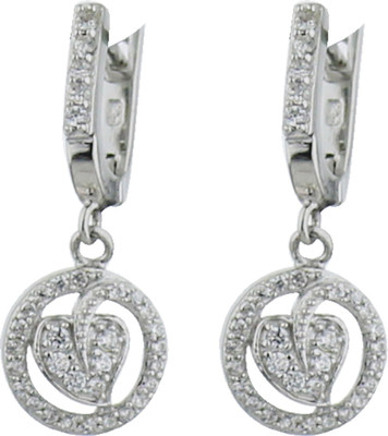 

You Bella Designer Sterling Silver Hoop Earring