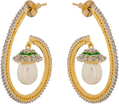 

Luxor Latest Pearls earrings Alloy Dangle Earring