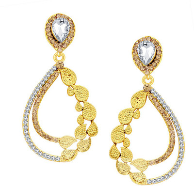 

Sukkhi Finely Gold Plated AD Alloy Drop Earring