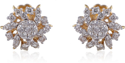 

Jisha Valetine Yellow Gold 14kt Diamond Stud Earring