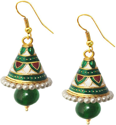 

Being Women Ethnic Meenakari Design Alloy Dangle Earring