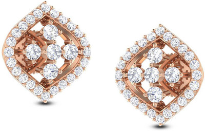 

Jisha Valentine's Collection Yellow Gold 18kt Diamond Stud Earring