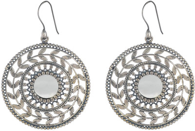

Jewels of Jaipur TER-105 Silver Dangle Earring