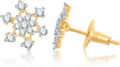 

Meenaz Blooming Flower Alloy Stud Earring