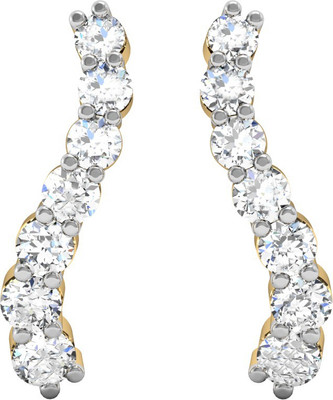 

Vachya Era Yellow Gold 18kt Diamond Stud Earring(Yellow Gold Plated)