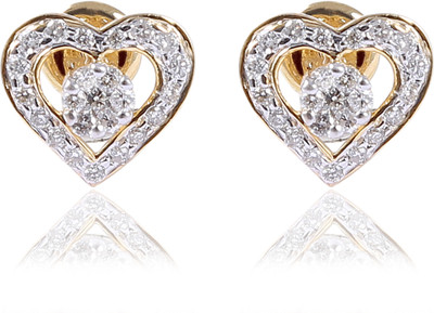 

Jisha Yellow Gold 18kt Diamond Stud Earring