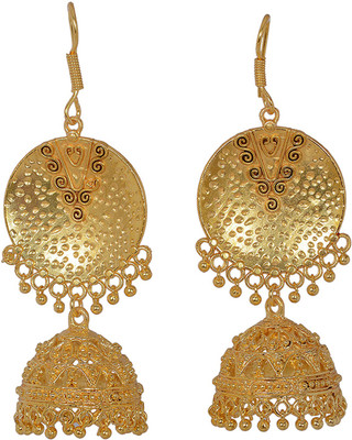 

Silvery MGE-016-MN Metal Dangle Earring