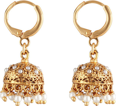 

Aaishwarya Traditional Crystal Alloy Jhumki Earring