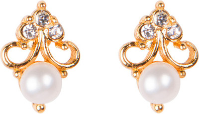 

Taj Pearl Designer Pearl Alloy Stud Earring