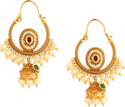 

Handluv Beautiful Antique Copper Hoop Earring