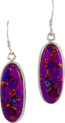 

Eekaba 925 SILVER Turquoise Sterling Silver Drop Earring