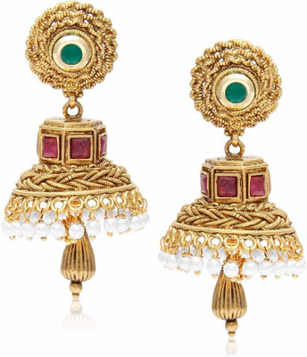 Jewels Galaxy Luxuria Collection Copper Jhumki Earring