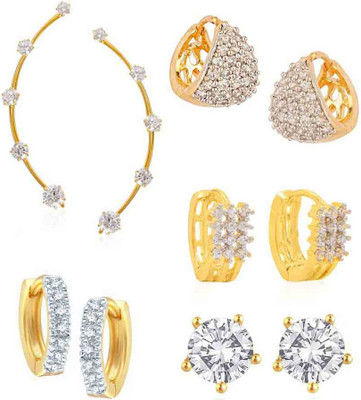 

Penny Jewels Cubic Zirconia Alloy Earring Set