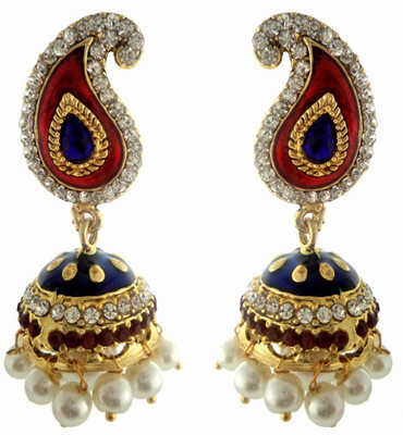 DG Jewels Bollywood Jhumki Alloy, Metal Jhumki Earring