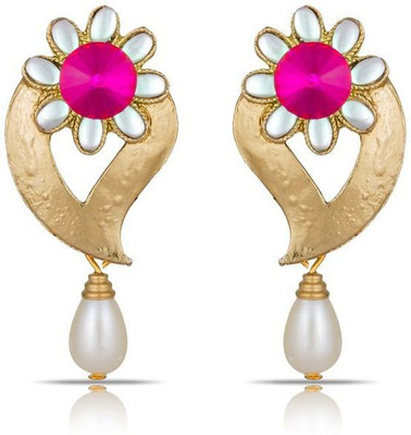 LUXOR Pink Designer Alloy Drops & Danglers LUXOR Pink Designer Alloy Drops & Danglers