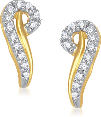 

Meenaz Sparkel Cz Cubic Zirconia Alloy Stud Earring