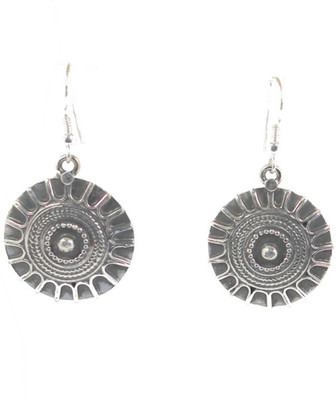 

Elotic Indian Delight Twenty Three Silver Dangle Earring