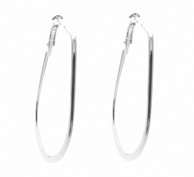 FashBlush Forever New Sparkle Glam Alloy Hoop Earring