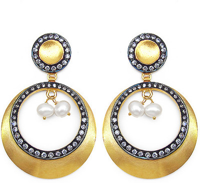 

Johareez Brass Drop Earring