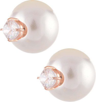 

Aaishwarya Glitzy Crystal And Double Alloy Stud Earring