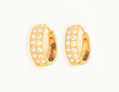 

Bhurmal Aidanmal Jewellers Cubic Sparks Yellow Gold 18kt Clip-on Earring