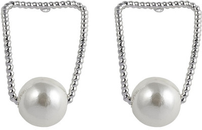 

Gildermen GMEA18BKRR2 Pearl Alloy Dangle Earring